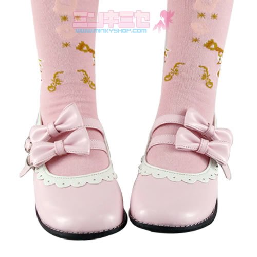 Twin Strap Bow Flats